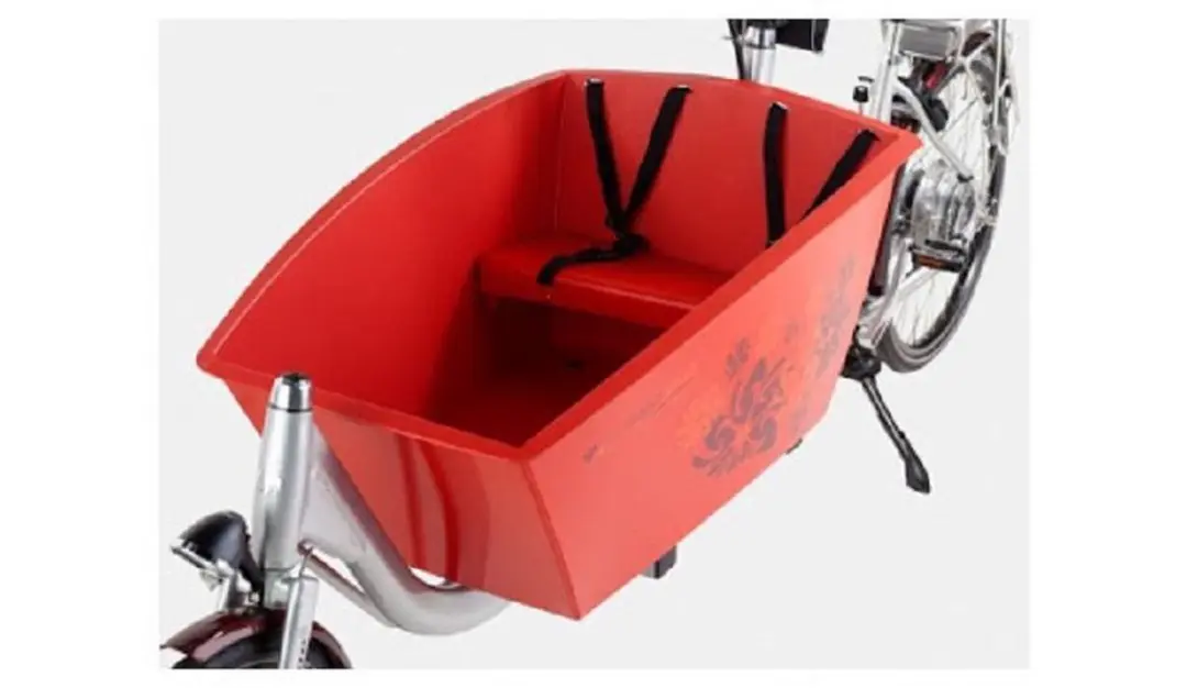 Sparta E-Kargo Afdekhoes - 93x60x9,5cm - Zwart