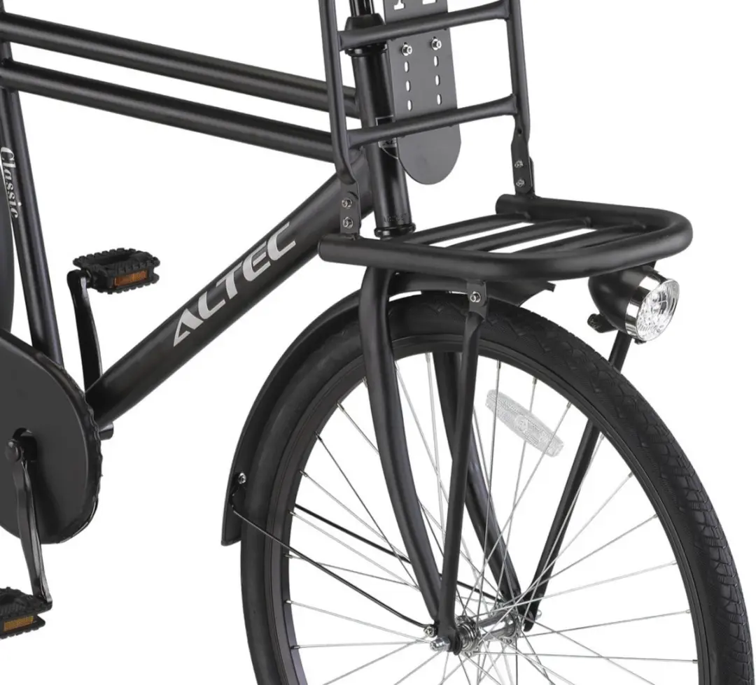 Altec Transportfiets Heren Classic 28" - 61cm - Terugtraprem - Matzwart