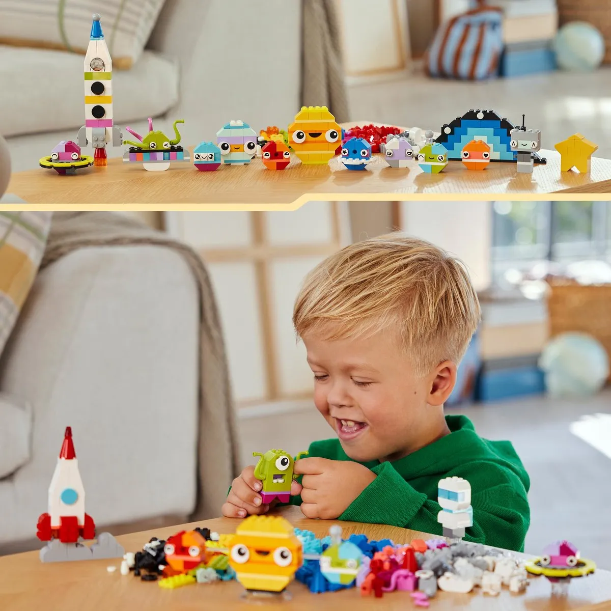 LEGO Classic Creatieve Planeten 11037 - 450 Stukken - Meerkleurig
