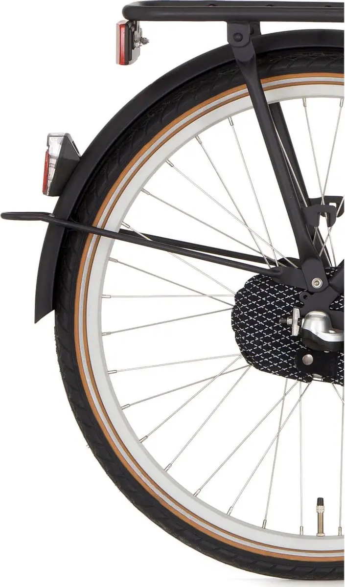 Cortina Spatbord Achter 26" True Red Matt