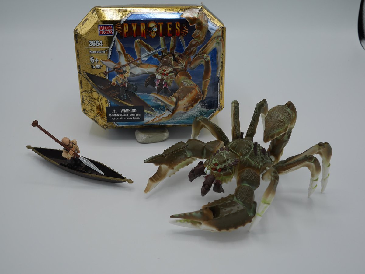 Mega Bloks Scorpion - Zeebeest om zelf te bouwen - Vanaf 6 jaar