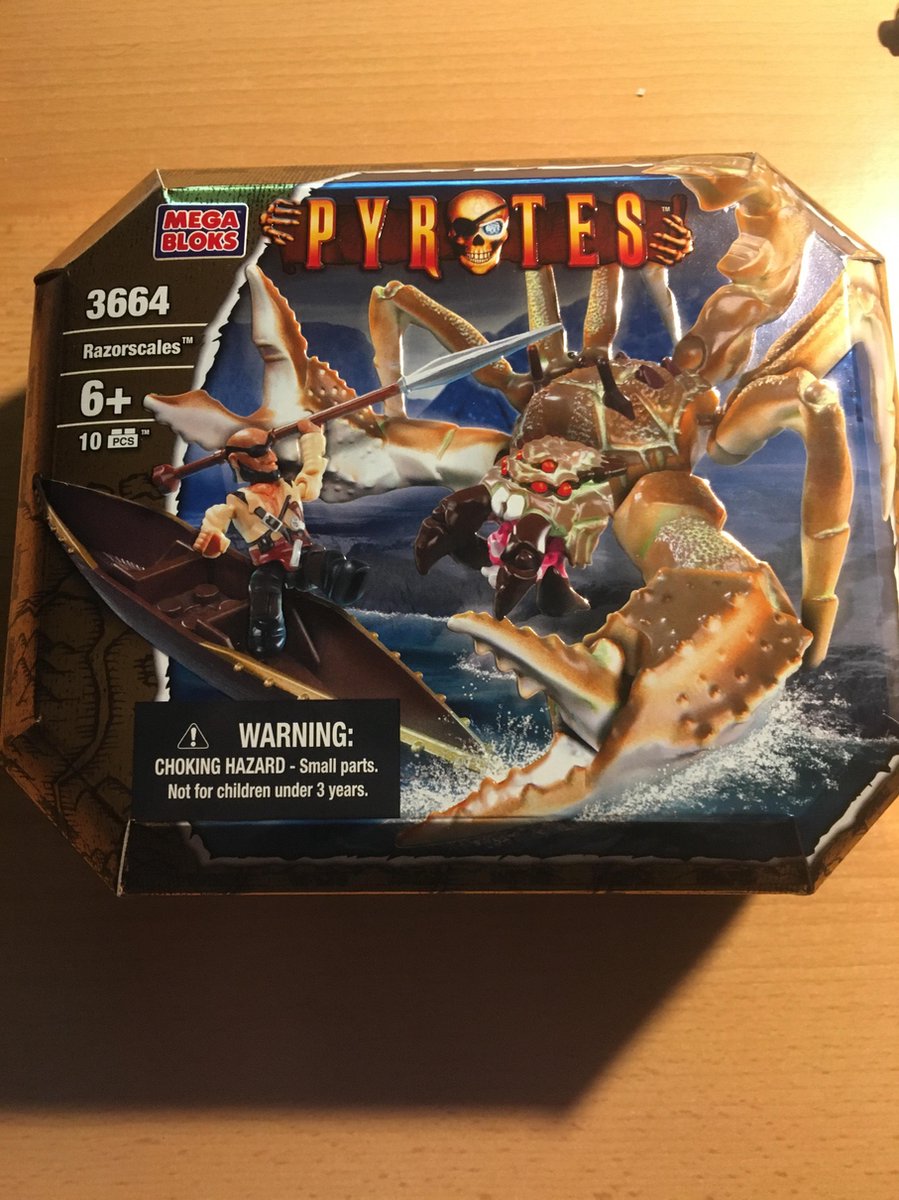 Mega Bloks Scorpion - Zeebeest om zelf te bouwen - Vanaf 6 jaar