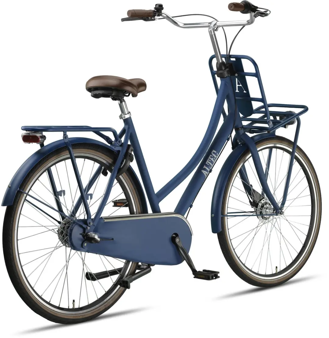 Altec Transportfiets Dames Retro 28" - 3 Versnellingen - 57cm Donkerblauw