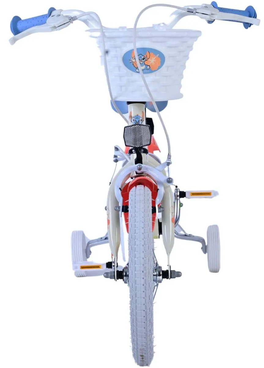 Volare Disney Stitch Kinderfiets 14 inch - Roze - 1 Versnelling