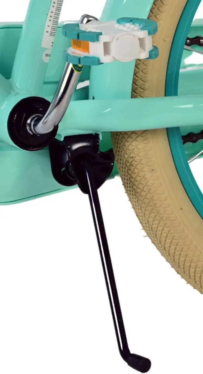 Volare Excellent Kinderfiets 18" - Meisjes - 1 Versnelling - Mintgroen