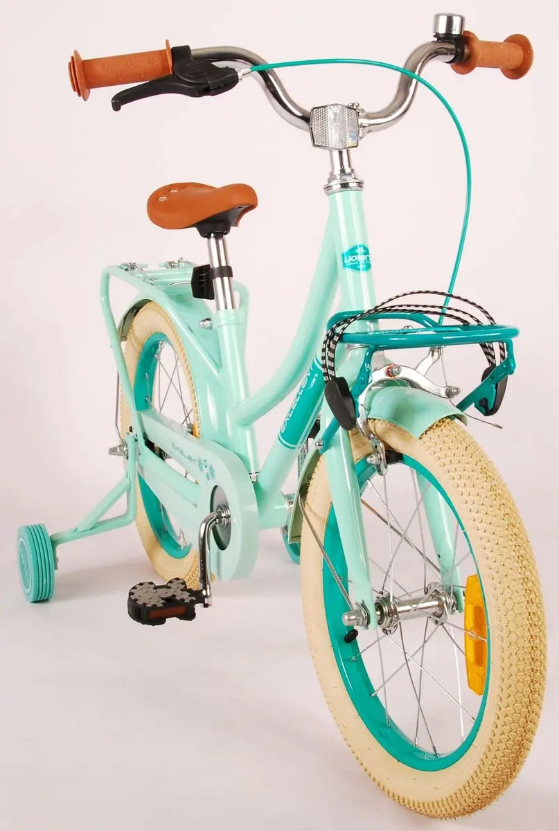 Volare Excellent Kinderfiets 18" - Meisjes - 1 Versnelling - Mintgroen