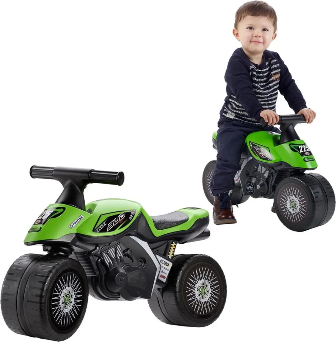 Volare Falk Bud Baby Racing Team Loopfiets 10 Inch - Groen