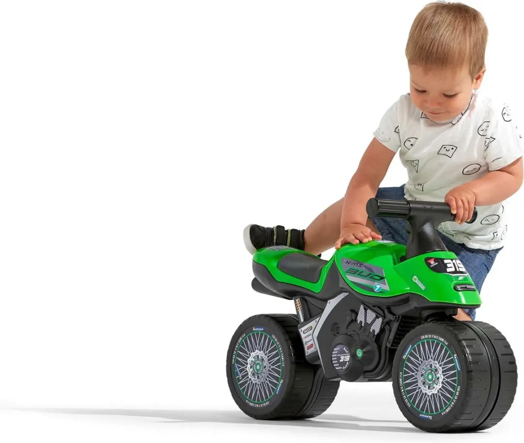 Volare Falk Bud Baby Racing Team Loopfiets 10 Inch - Groen