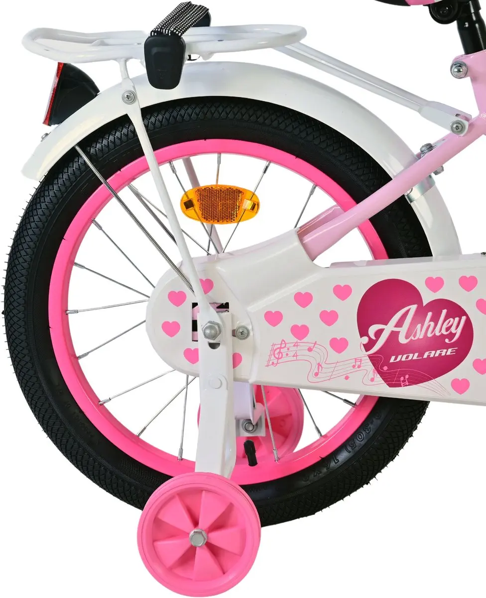 Volare Ashley Kinderfiets 16 inch - Roze