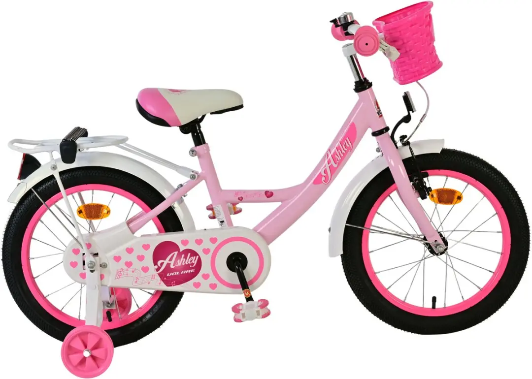 Volare Ashley Kinderfiets 16 inch - Roze