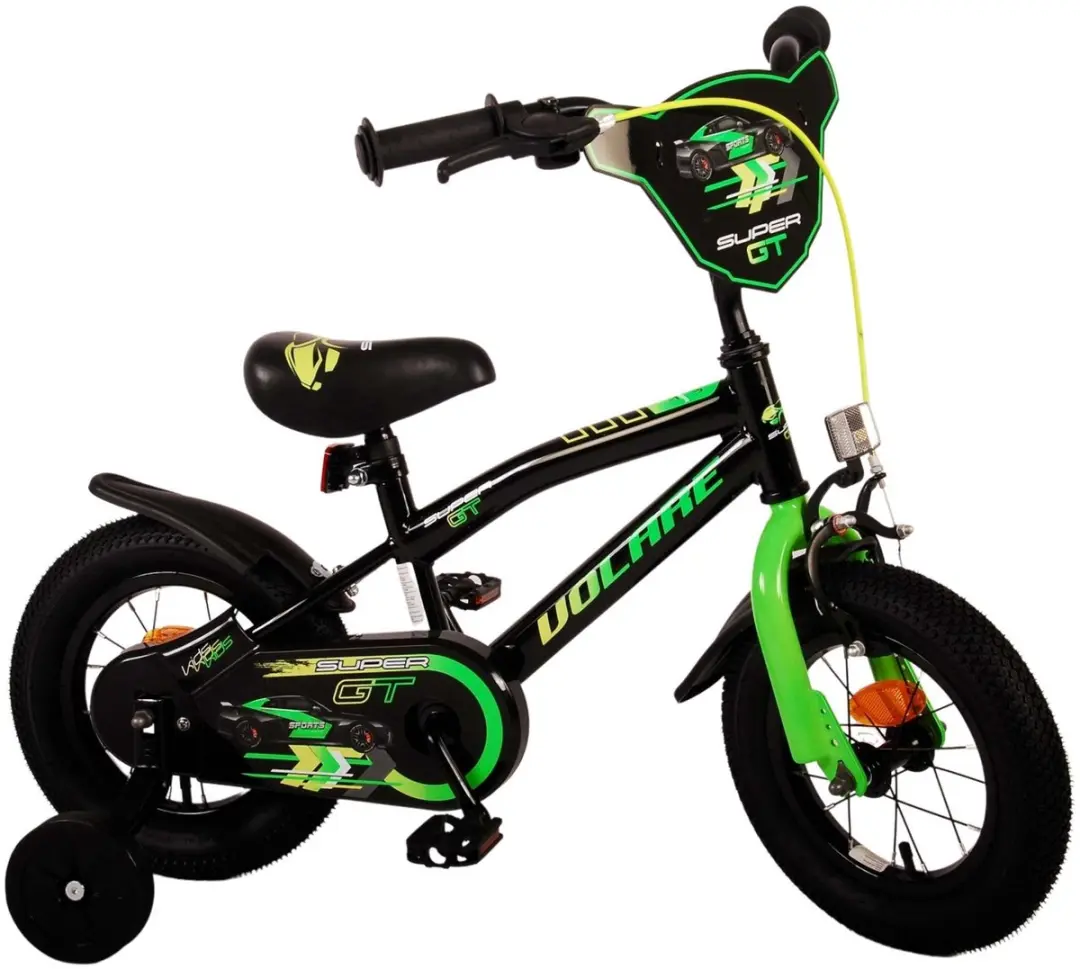 Volare Super GT Kinderfiets 12 inch - Groen