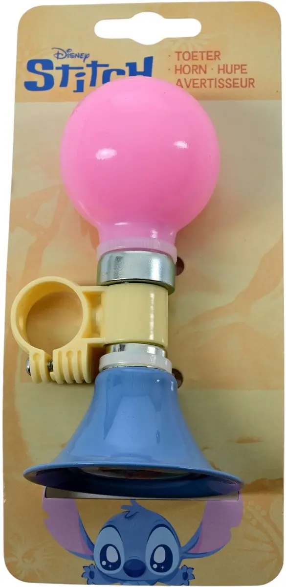 Disney Stitch Fietstoeter Roze