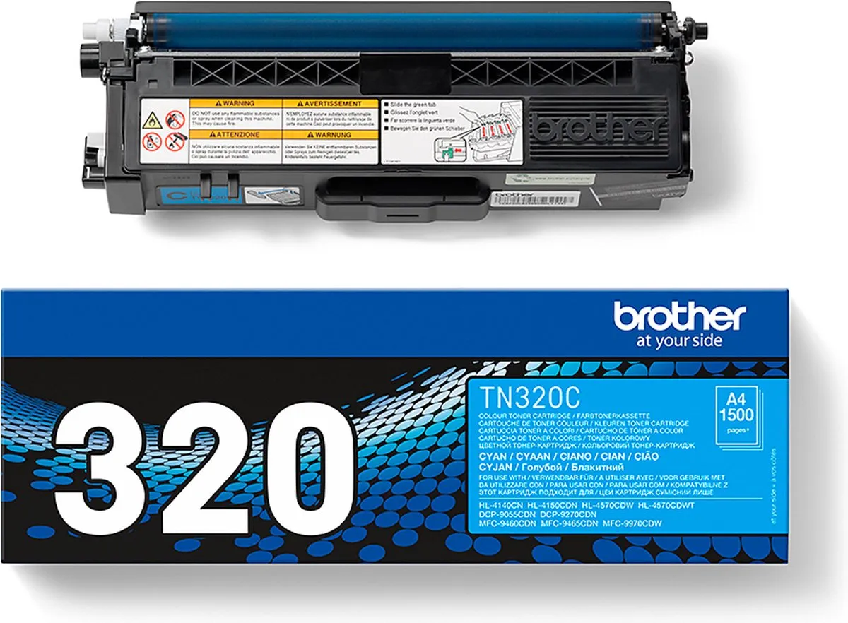 Brother TN-320C Tonercartridge - Cyaan
