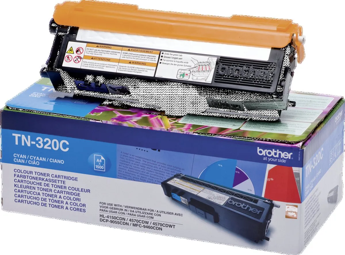 Brother TN-320C Tonercartridge - Cyaan