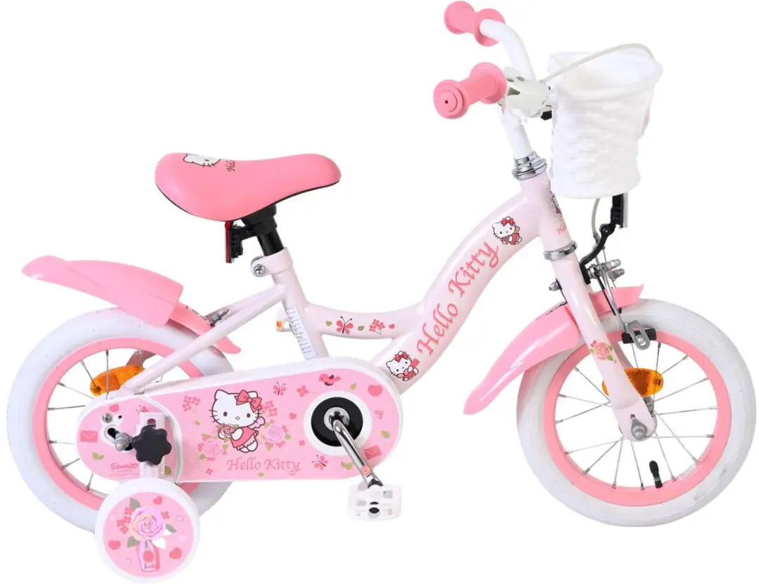Volare Hello Kitty Kinderfiets 12 inch - Roze
