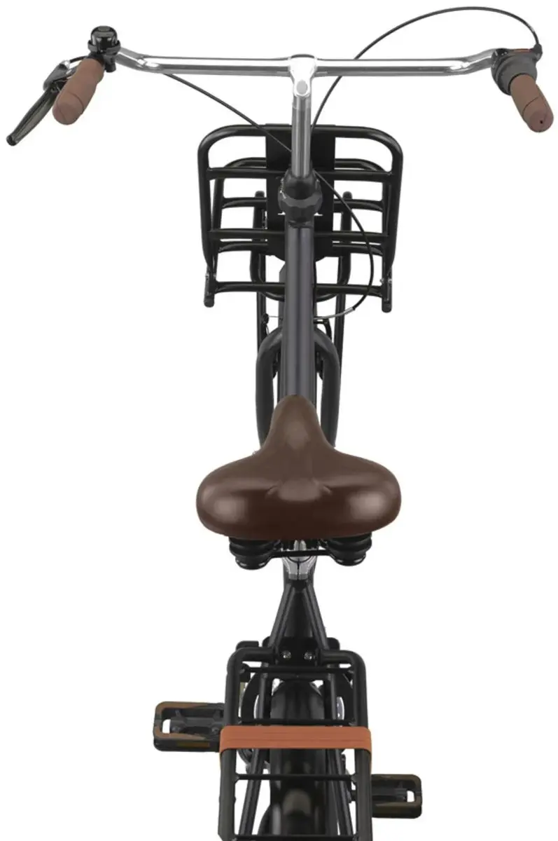 Altec Dutch Transportfiets Dames 28" - 3 Versnellingen - Matzwart
