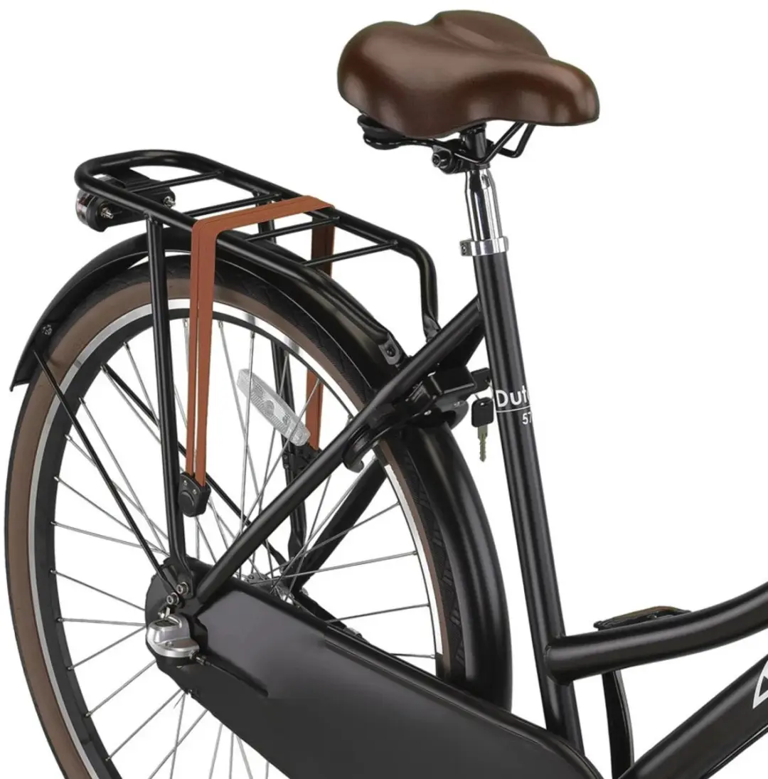 Altec Dutch Transportfiets Dames 28" - 3 Versnellingen - Matzwart - afbeelding 6 van 6