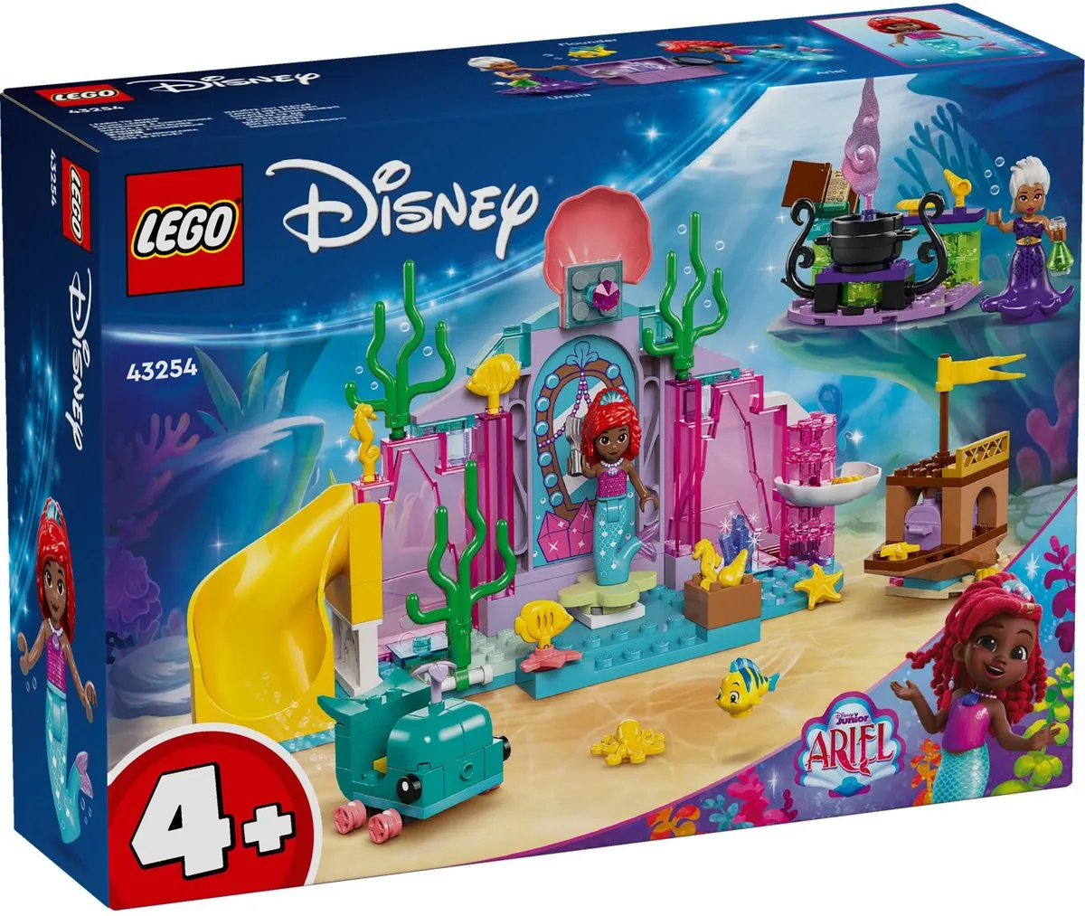LEGO Disney Princess Ariëls Kristalgrot 43254 - 141 Stukken