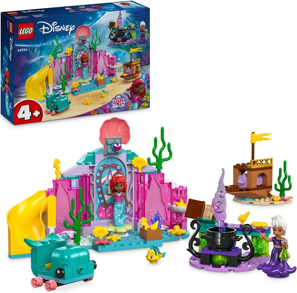 LEGO Disney Princess Ariëls Kristalgrot 43254 - 141 Stukken