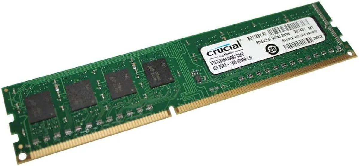 Crucial CT51264BA160BJ DDR3 4GB 1600MHz