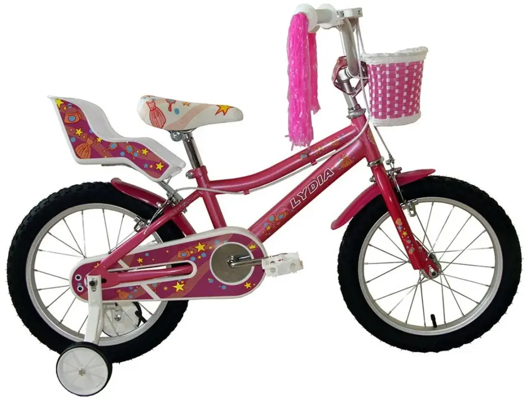 Umit Lydia 16" Fiets - 1 Versnelling - Roze - afbeelding 2 van 2