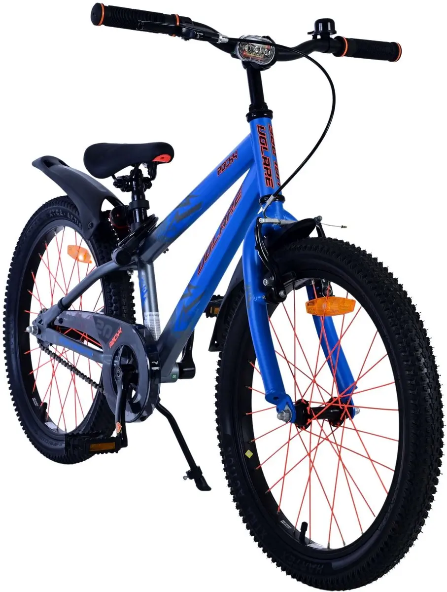 Volare Rocky Kinderfiets 20 inch - 1 Versnelling - Blauw
