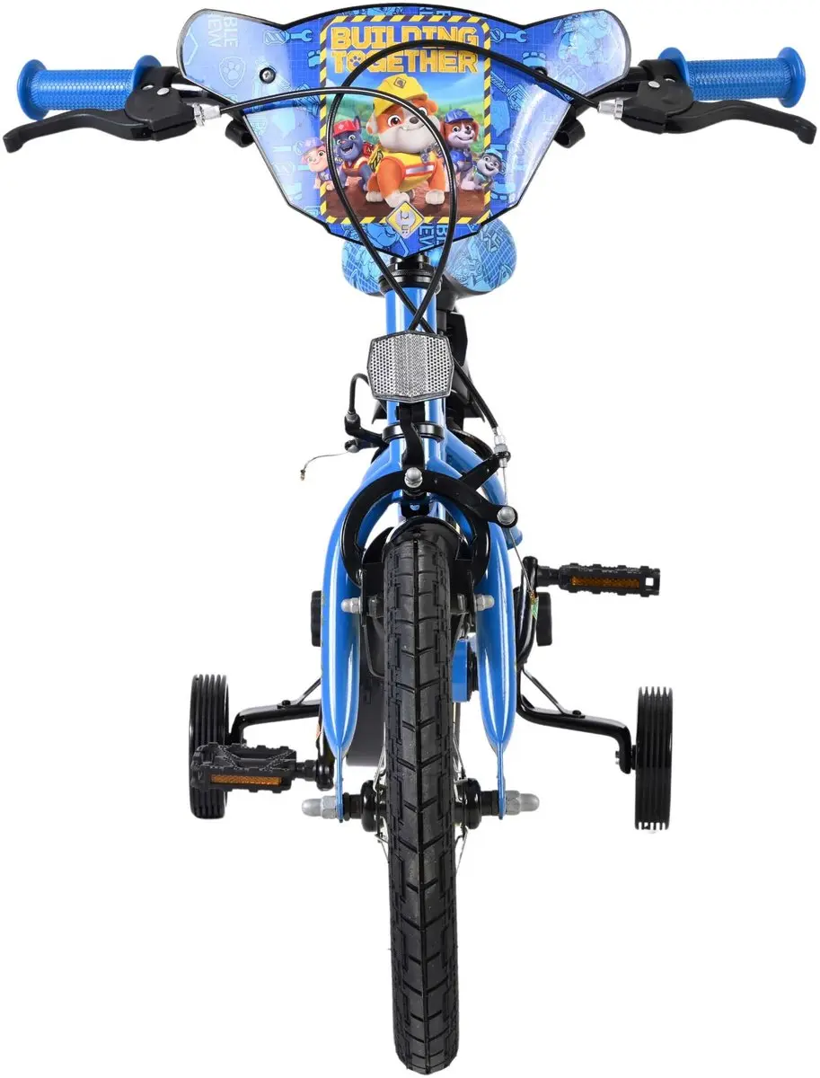 Volare Paw Patrol Rubble & Crew Kinderfiets 14 inch - Blauw