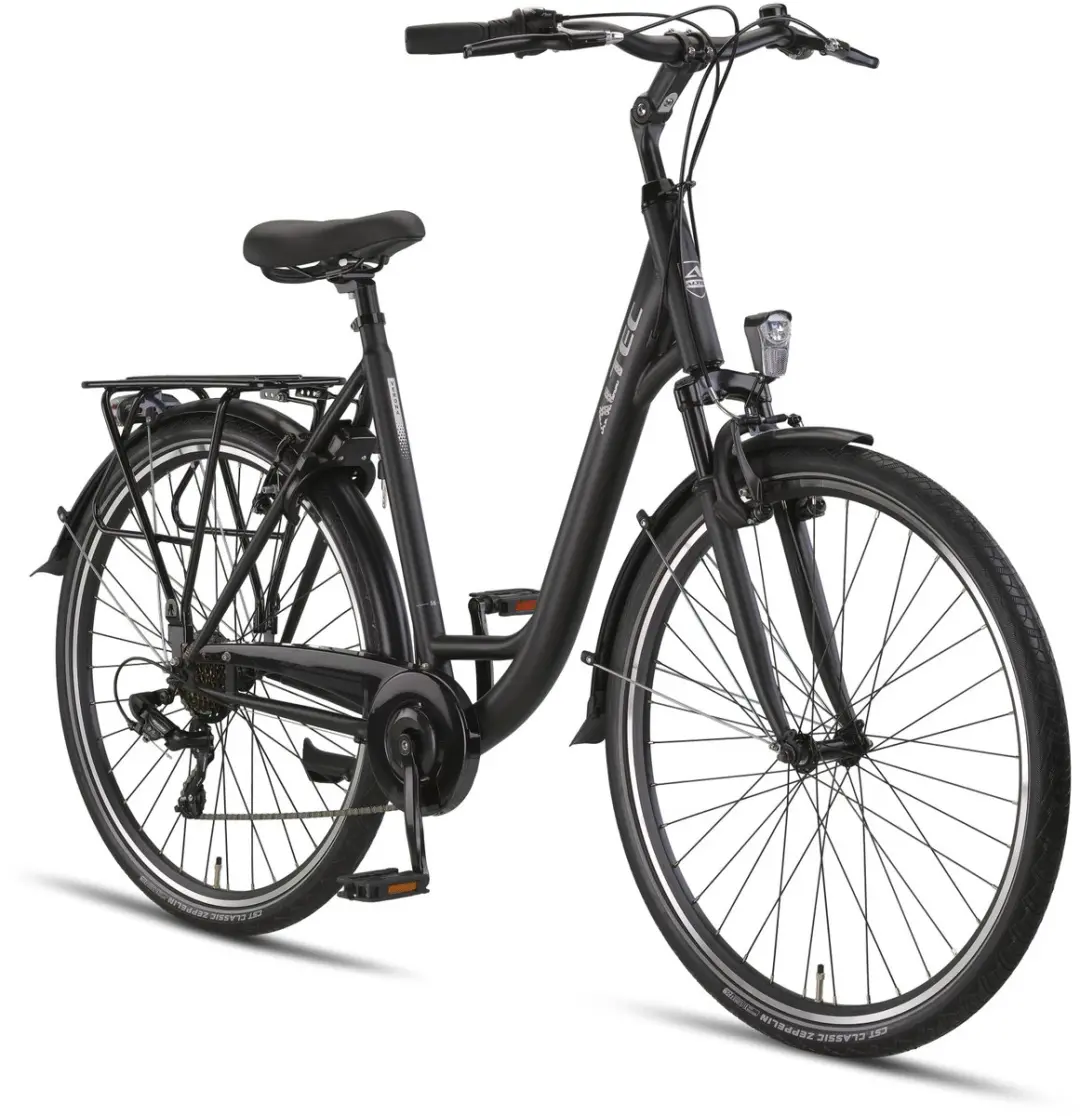Altec Verona Damesfiets 28" 56cm 7V - Matzwart