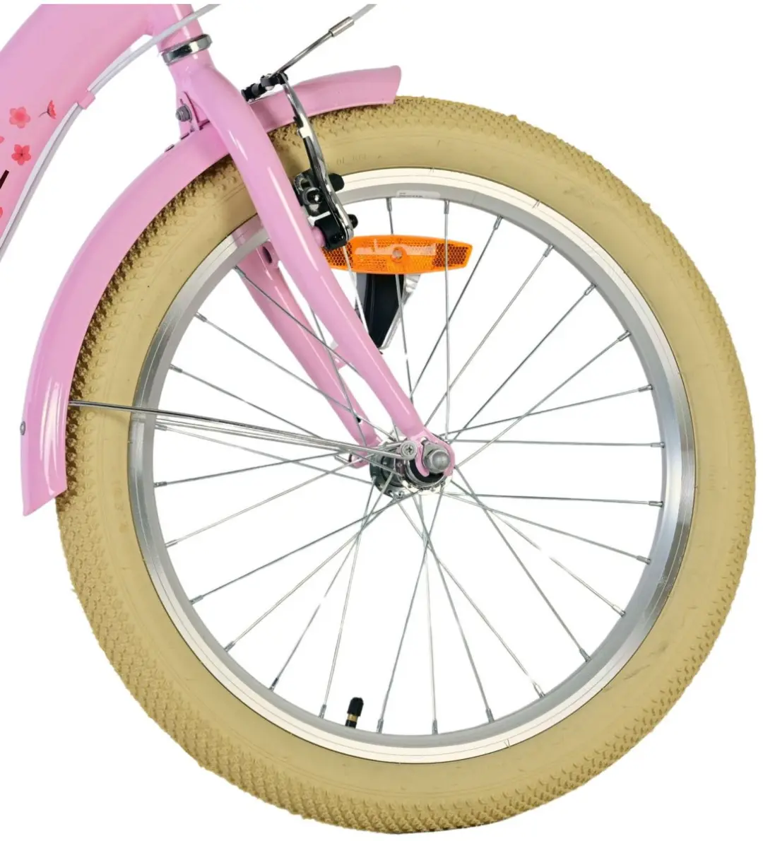 Volare Blossom Kinderfiets 20" - Roze - 1 Versnelling