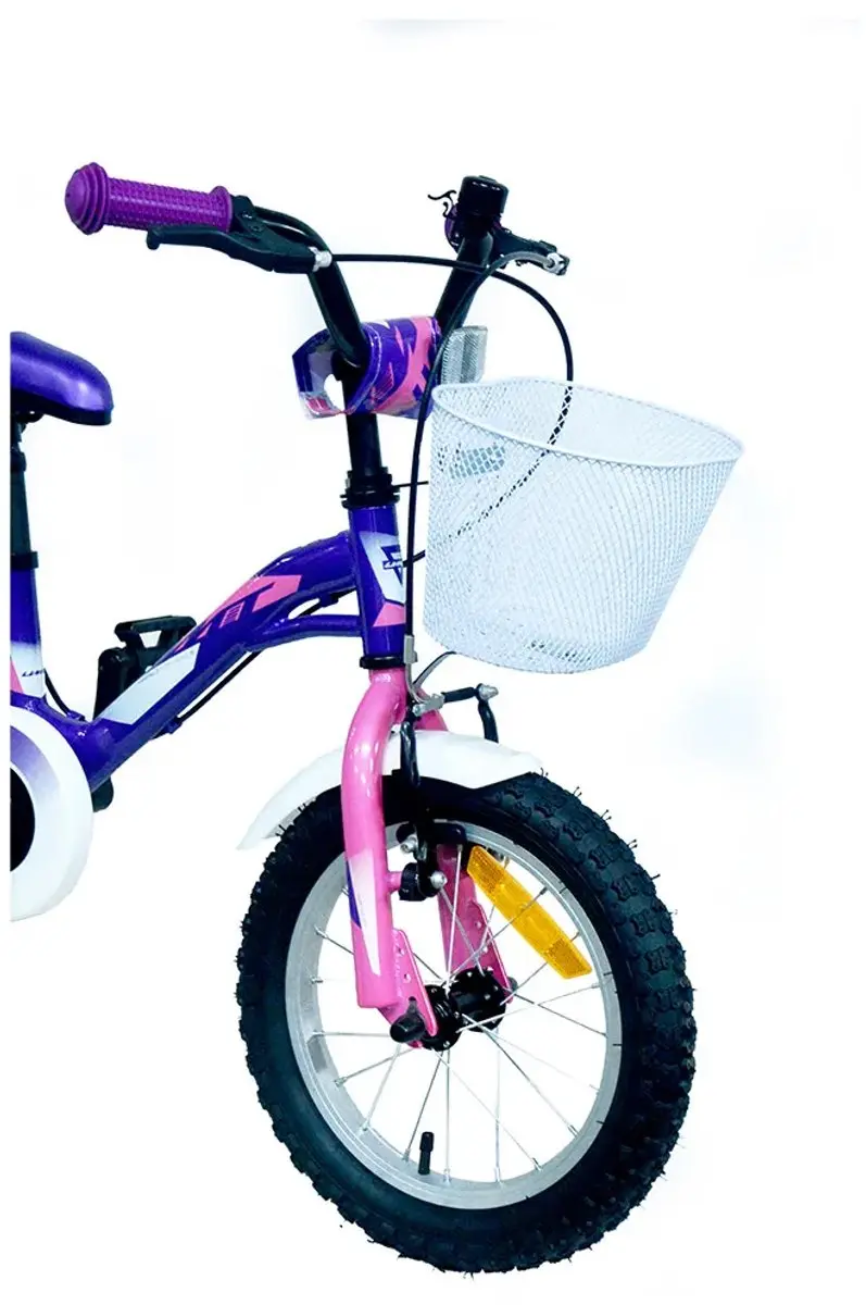 Umit Alice 14" Fiets - 1 Versnelling - Paars