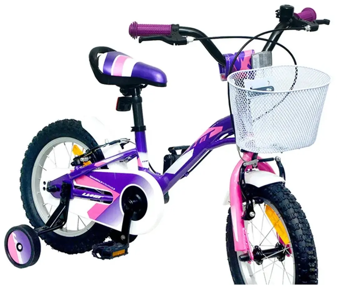 Umit Alice 14" Fiets - 1 Versnelling - Paars