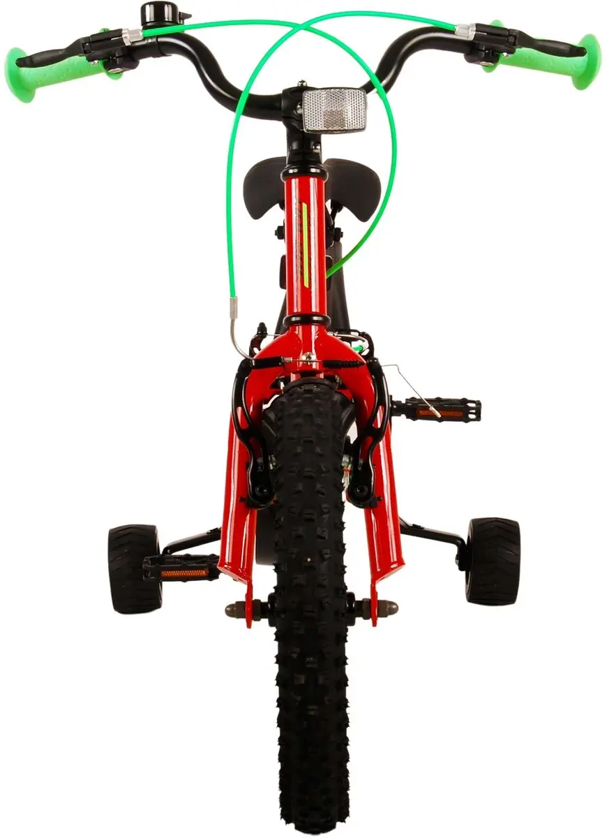 Volare Rocky Kinderfiets 12" - Rood - 1 Versnelling