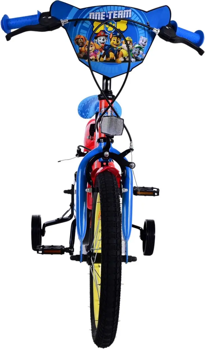 Volare Paw Patrol Kinderfiets 16 inch - Rood - Twee handremmen