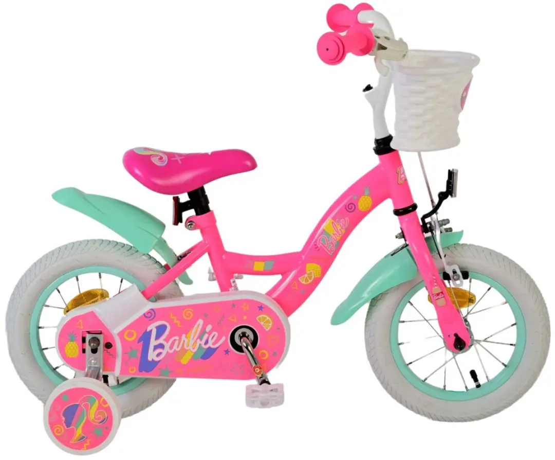 Volare Barbie Kinderfiets 12 inch - Roze