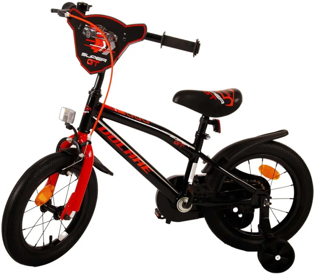Volare Super GT Kinderfiets 14 inch - Jongens - Rood