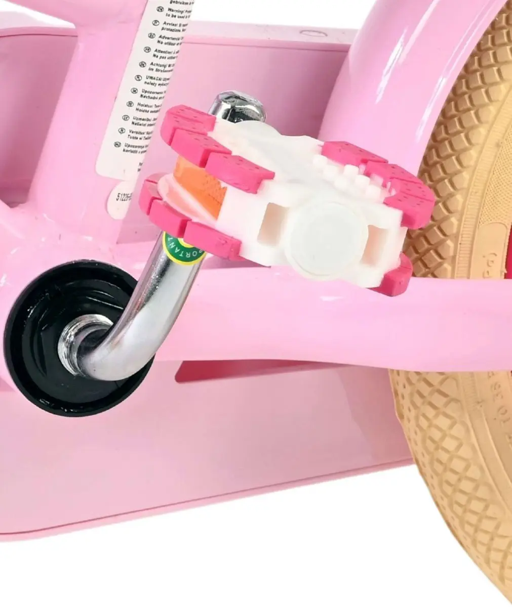 Volare Excellent Kinderfiets 12" - Meisjes - Roze