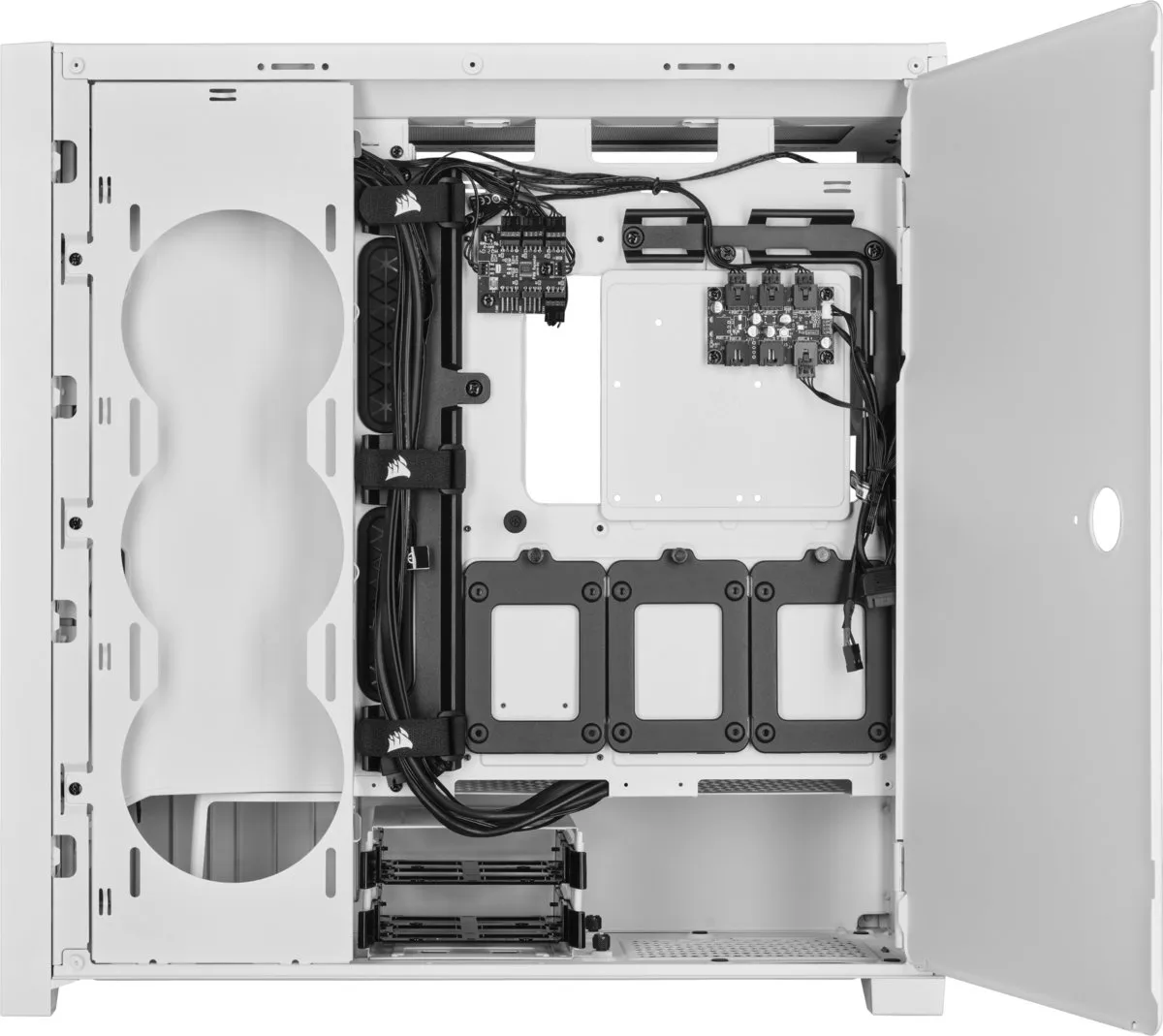 Corsair 5000X RGB QL Edition ATX Behuizing - Wit
