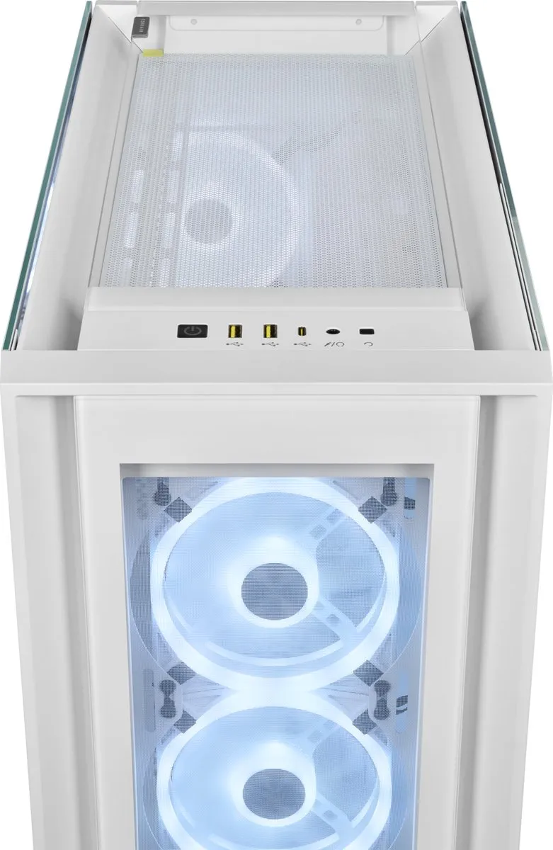Corsair 5000X RGB QL Edition ATX Behuizing - Wit