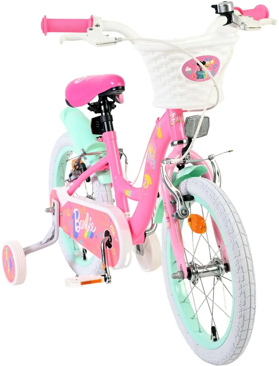 Volare Barbie Kinderfiets 16 inch - Roze - 1 Versnelling