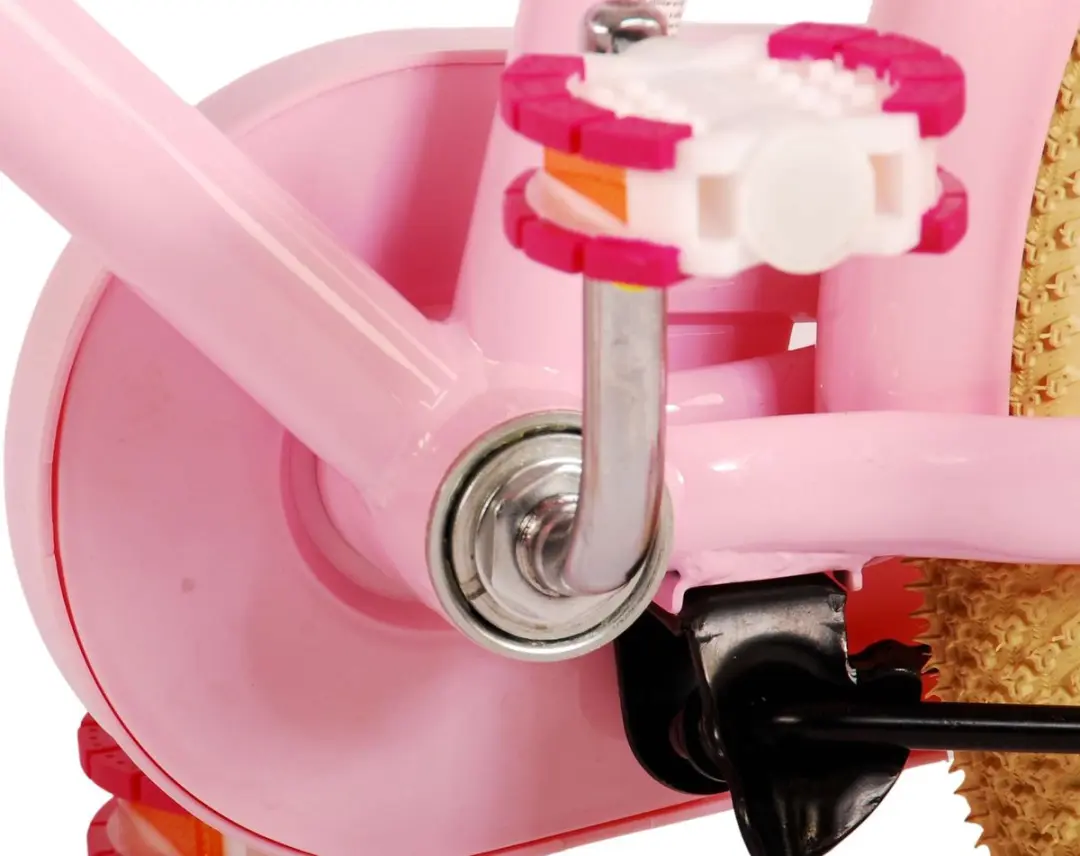 Volare Excellent Kinderfiets 18" - Meisjes - Lichtroze - 95% afgemonteerd