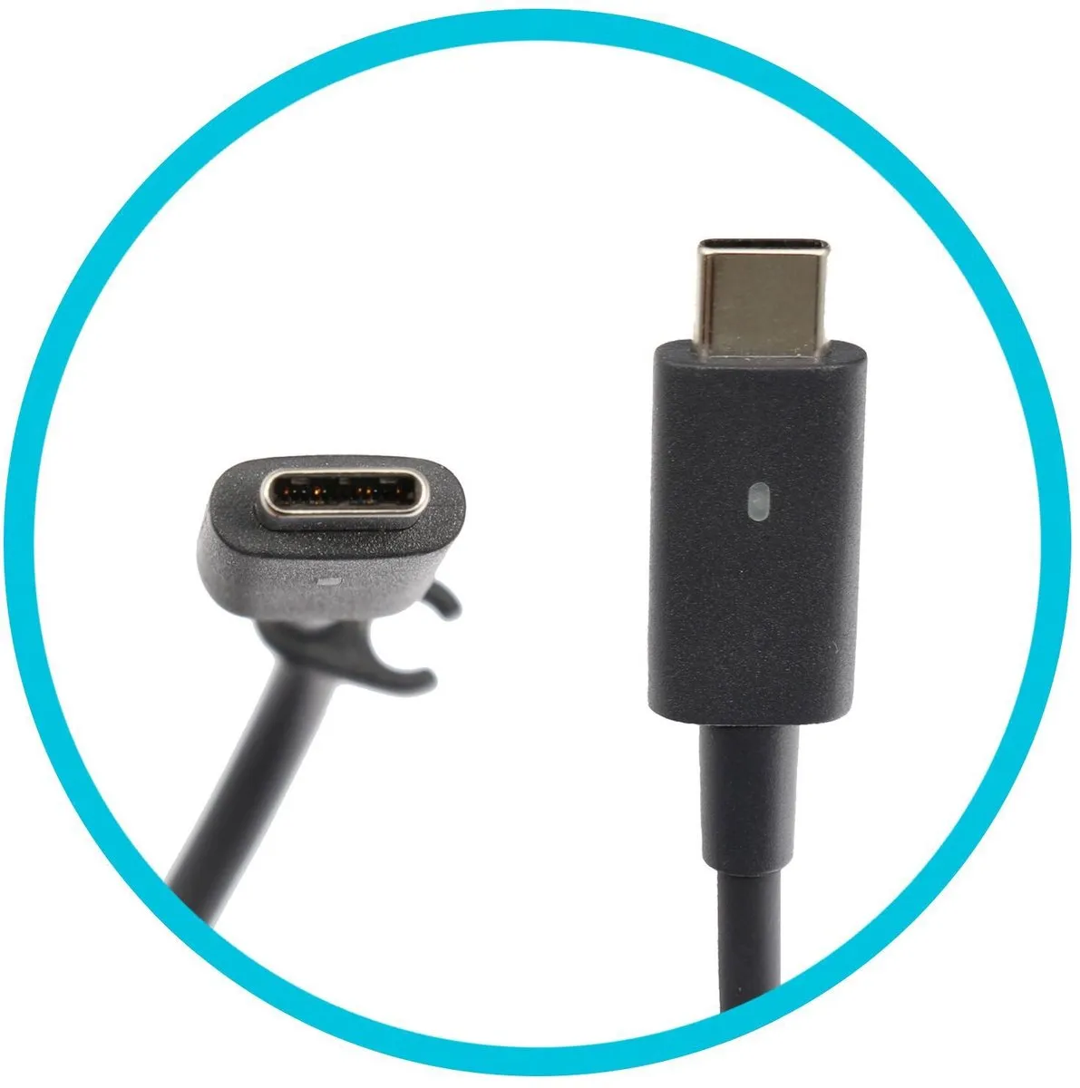 Dell P07C8 USB-C GaN Oplader 45W - Zwart