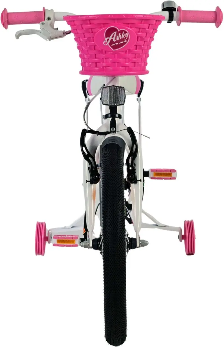 Volare Ashley Kinderfiets 18 inch - Meisjes - 1 Versnelling - Wit