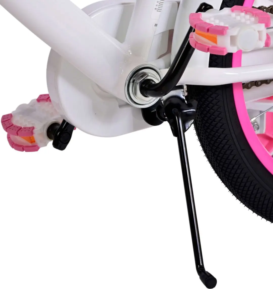 Volare Ashley Kinderfiets 18 inch - Meisjes - 1 Versnelling - Wit