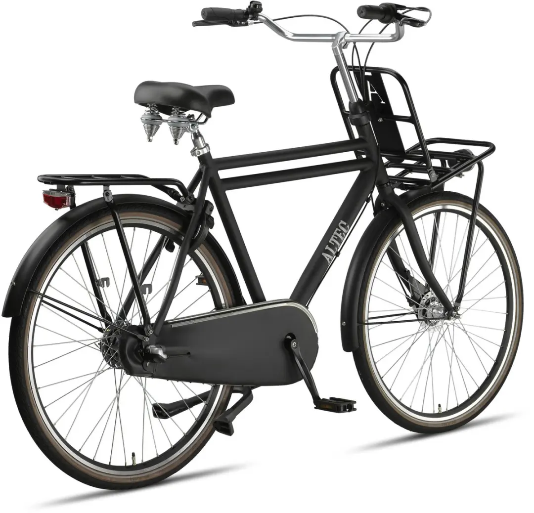 Altec Transportfiets Heren Retro 28" - 3 Versnellingen - 53cm Matzwart