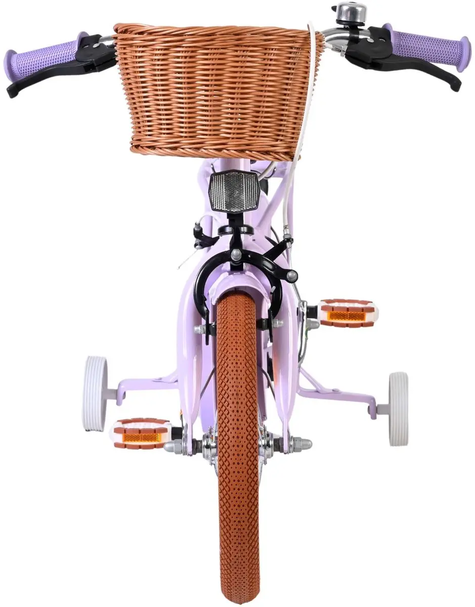 Volare Ashley Kinderfiets 14" - Lila - 1 Versnelling