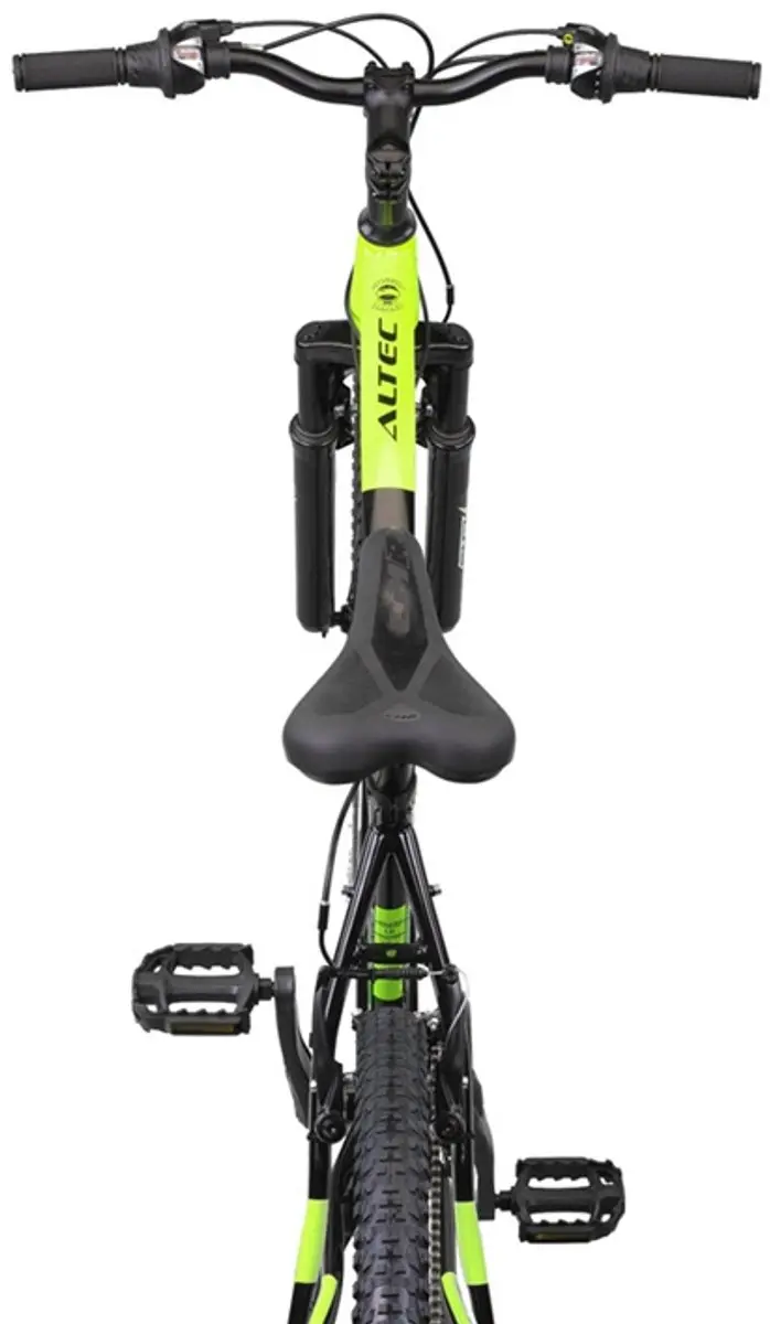 Altec Hardtail Trend MTB 27.5 46cm Junior - 21V - Zwart/Lime