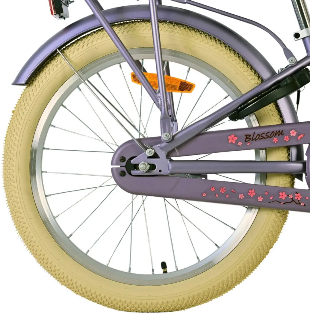 Volare Blossom Kinderfiets 20 inch - 1 Versnelling - Paars