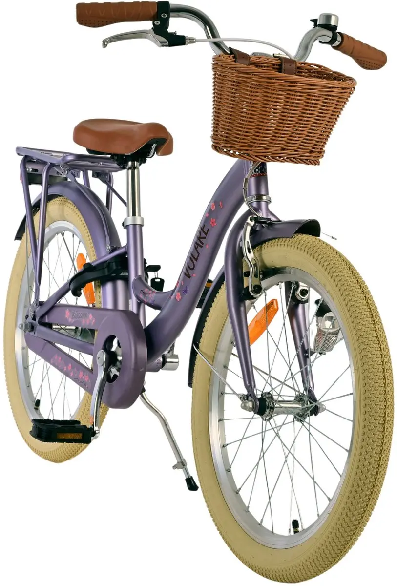 Volare Blossom Kinderfiets 20 inch - 1 Versnelling - Paars