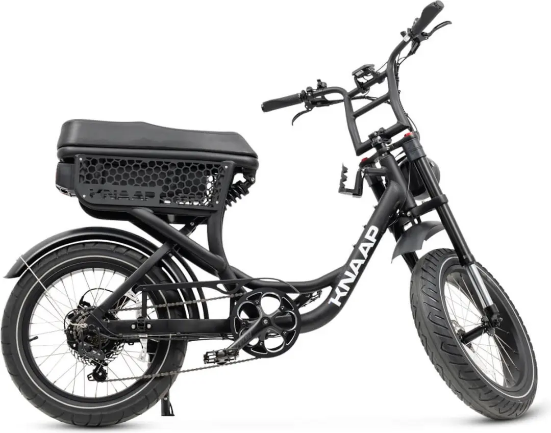 KNAAP LON Black Elektrische Fatbike 20" - 7 Versnellingen - 960Wh