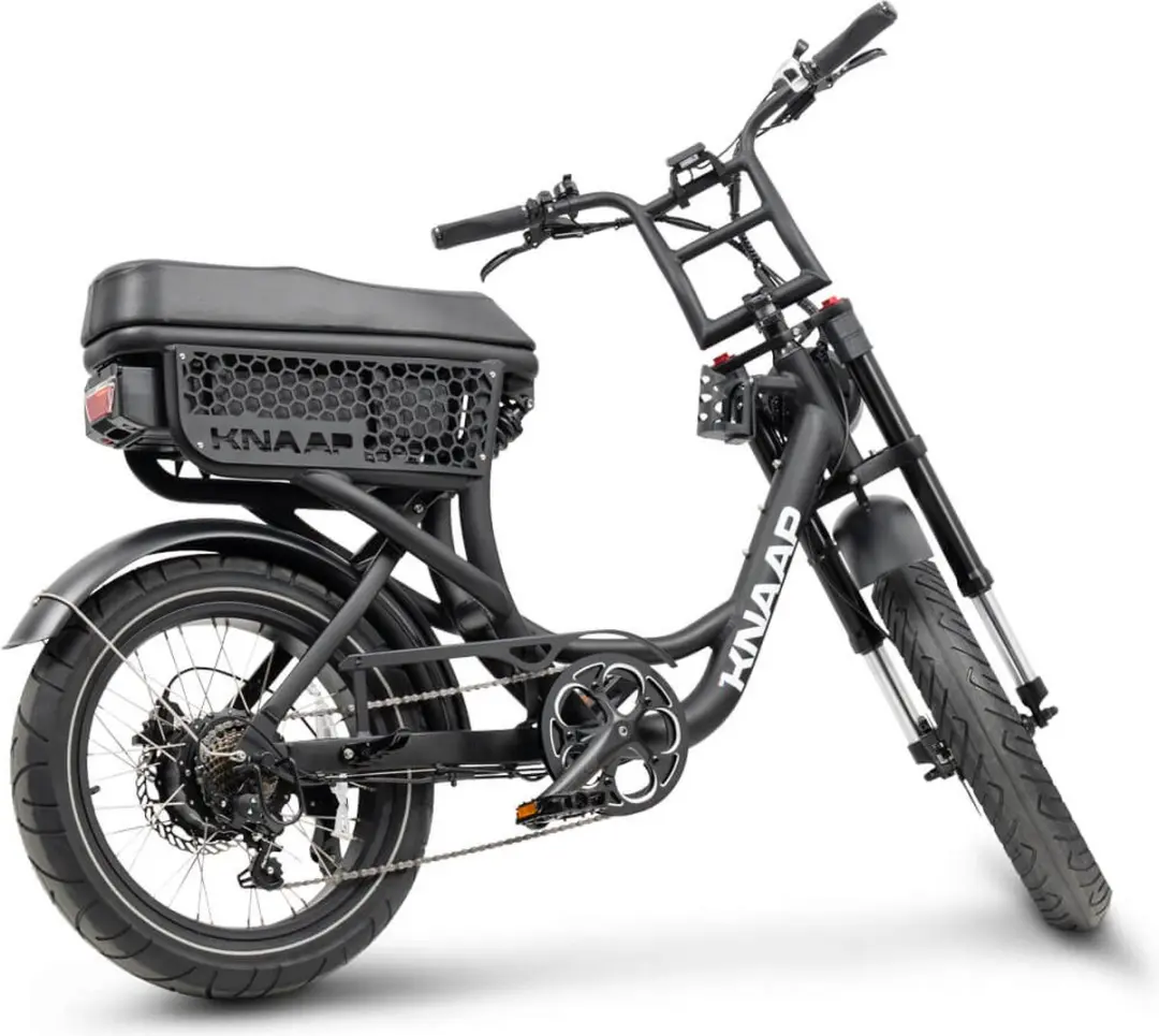 KNAAP LON Black Elektrische Fatbike 20" - 7 Versnellingen - 960Wh